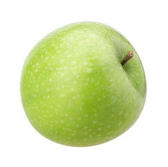 green apple isolated, transparent PNG, PNG format