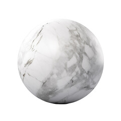 Marble isolated on transparent background