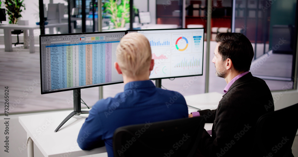Poster Data Analyst Using Data Analytics KPI