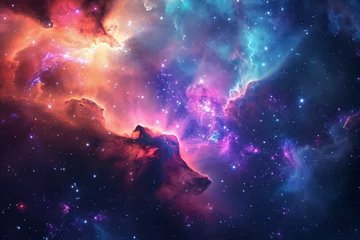Fototapeten Fantastical deep space nebula © Emanuel