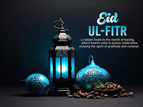 Eid Mubarak Islamic template design background with decorative ornament, eid Mubarak social media post design