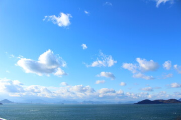 青い空と美しい海