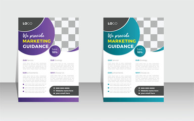 Creative corporate business flyer for business advertise