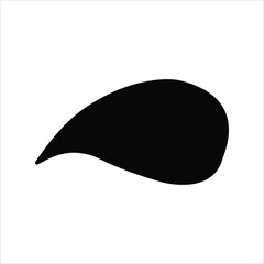 leaves icon vector stock illustration 