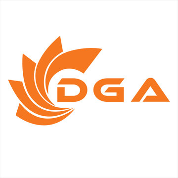 DGA letter design. DGA letter technology logo design on white background. DGA Monogram logo design for entrepreneur and business