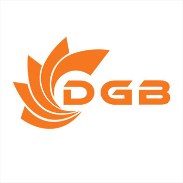 DGB letter design. DGB letter technology logo design on white background. DGB Monogram logo design for entrepreneur and business