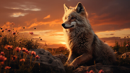 Sunset Serenade: An Enchanting Wildlife Symphony