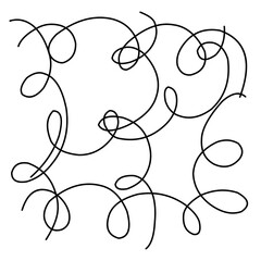 Abstract Loop Lines Background 