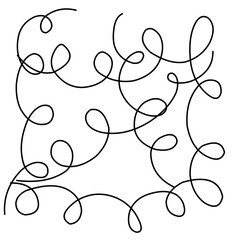 Abstract Loop Lines Background 