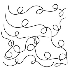 Abstract Loop Lines Background 