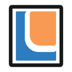 L letter logo vector