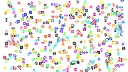 Abstract watercolour  background with colorfull splashes