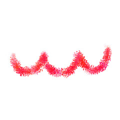 red hearts on white background