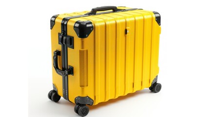 suitcase isolated on white background