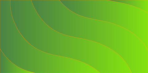 Abstract background with dynamic ripple effect and gradients. Luxury paper cut background. Motion green bokeh and colorful pattern. Used for promotions or presentations.