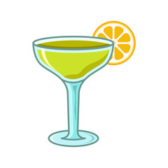 cocktail icon design vector template