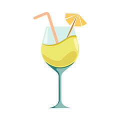 cocktail icon design vector template