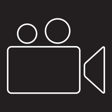 vector video icon symbols