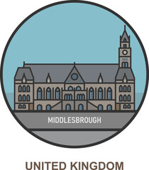 Middlesbrough. Cities and towns in United Kingdom