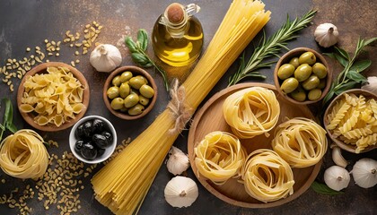イタリア料理をイメージしたパスタ写真