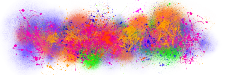 Fototapete Aquarell street art abstract colorful spray paint elements  © irham