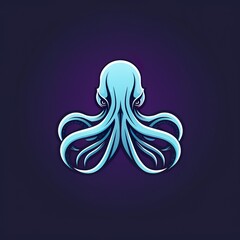 vector design octopus Mascot gaming and esport logo