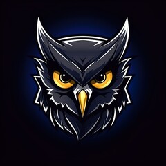 vector design owl Mascot gaming and esport logo