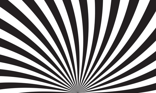 vector black lines cartoon retro style background