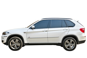 Obraz premium SUV car, side view, cut out - stock png.
