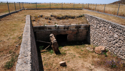 Royal Tombs of Salamis in Cyprus.