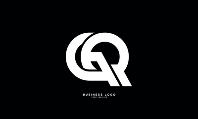 GQ, QG, G, Q, Abstract Letters Logo Monogram