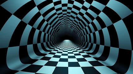 Optical illusion, charming abstract pattern background