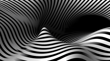 Optical illusion, charming abstract pattern background