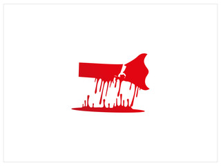 Combination logo design vector illustration ,letter combination,