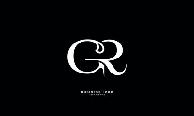 GR, RG, R, G, Abstract Letters Logo Monogram
