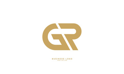 GR, RG, R, G, Abstract Letters Logo Monogram