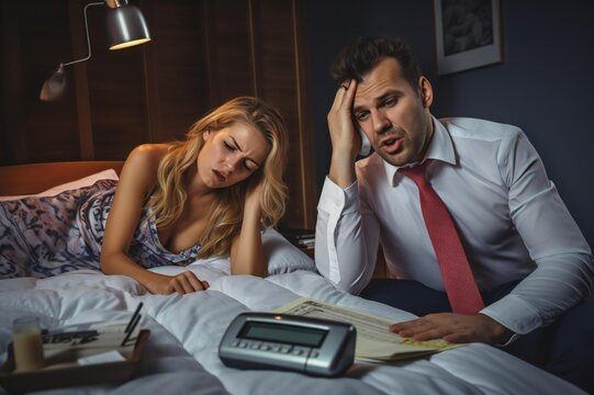 Couple Sleeps Peacefully Despite Snoring