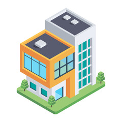 Modern Buildings Icon