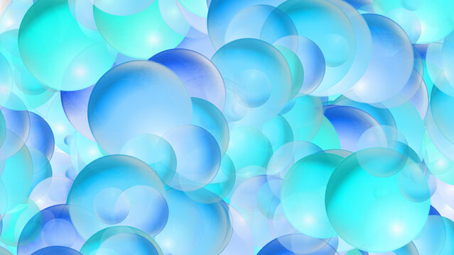 abstract background with bubbles geometry circle 