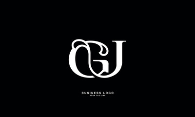GU, UG, G, U, Abstract Letters Logo Monogram