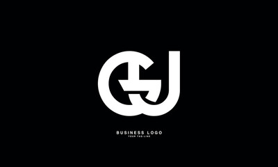 GU, UG, G, U, Abstract Letters Logo Monogram