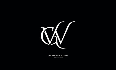GW, WG, G, W, Abstract Letters Logo Monogram