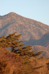 長野県駒ヶ根サービスエリアからみた朝焼け