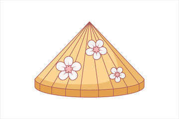 Spring Japan Style Sticker Design