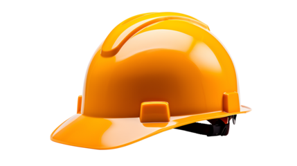 yellow safety hat transparent background
