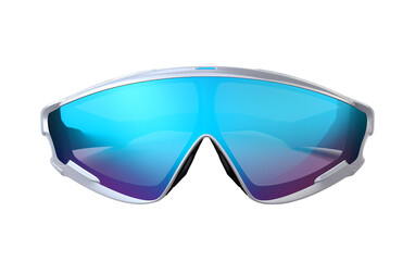 Modern Visor Shades Isolated on Transparent Background PNG.