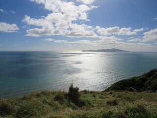 Island, New Zealand, Water, Kapiti, Blue, 