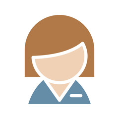 Business woman icon