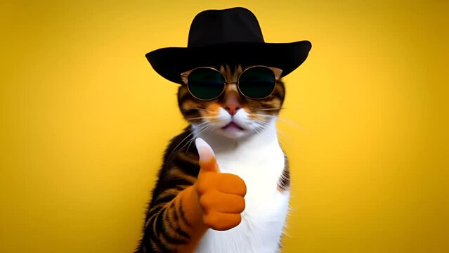 Cool Cat&rsquo;s Thumbs Up