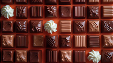 Delicious chocolate - pattern